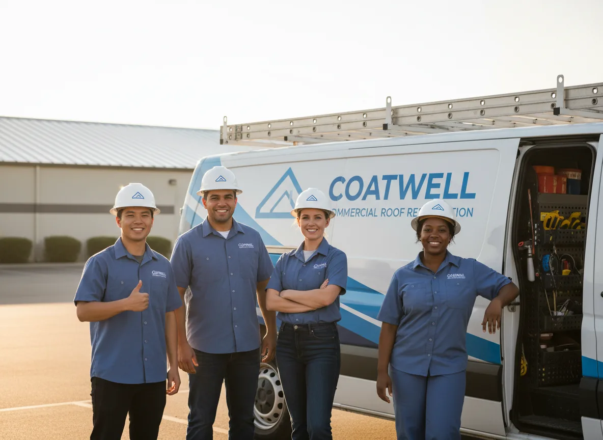 Commercial roof coating company in Sanborn, MN